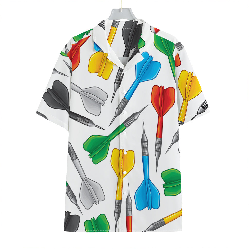 Colorful Darts Pattern Print Hawaiian Shirt