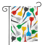 Colorful Darts Pattern Print House Flag