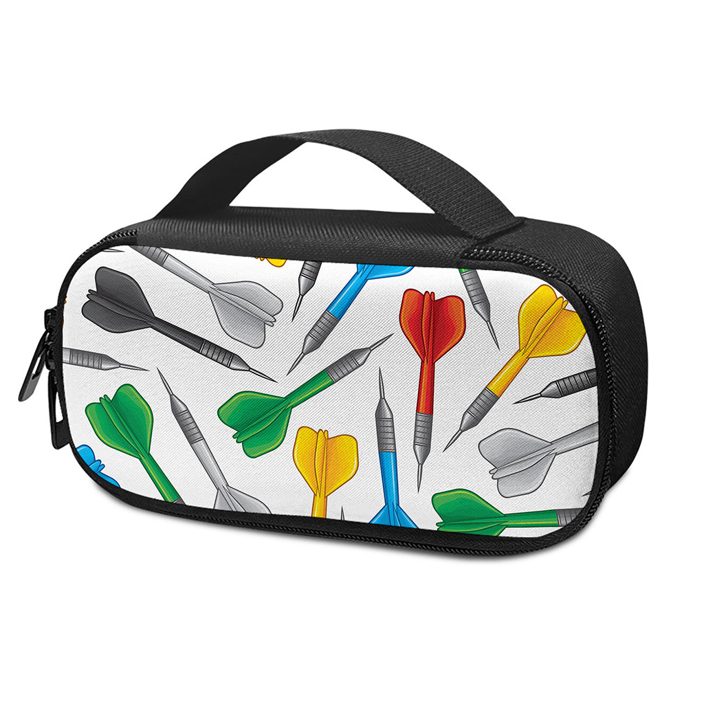 Colorful Darts Pattern Print Insulin Cooler Travel Case