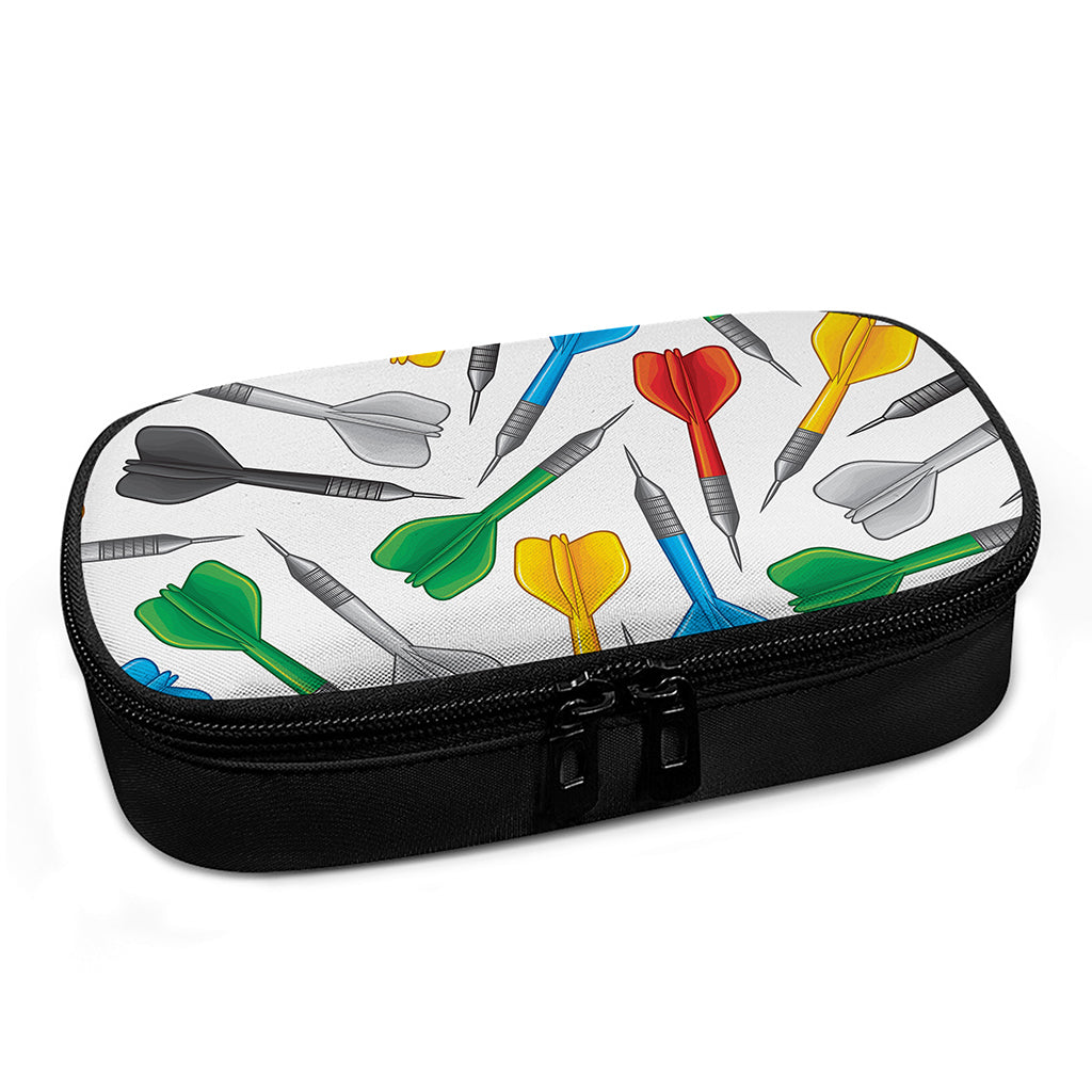 Colorful Darts Pattern Print Insulin Cooler Travel Case