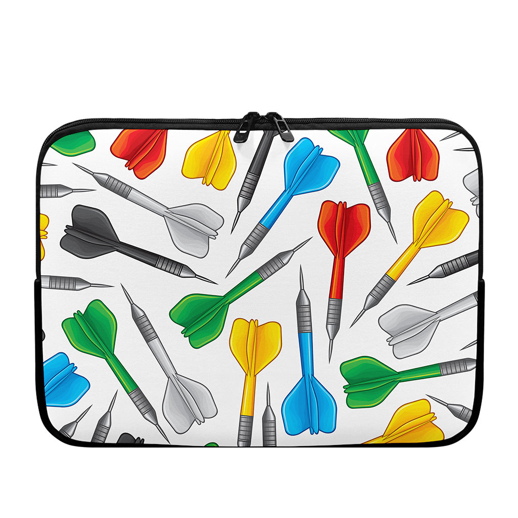 Colorful Darts Pattern Print Laptop Sleeve