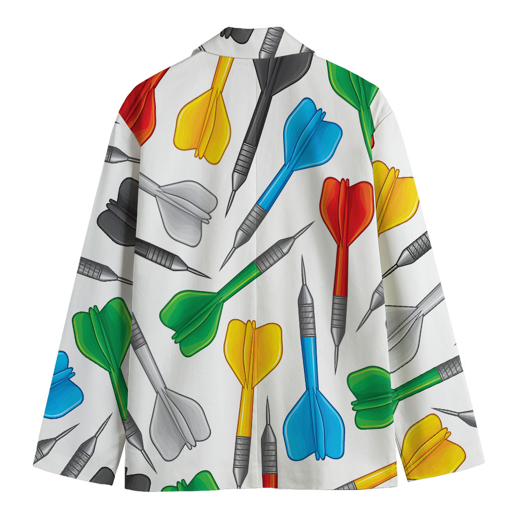 Colorful Darts Pattern Print Men's Blazer