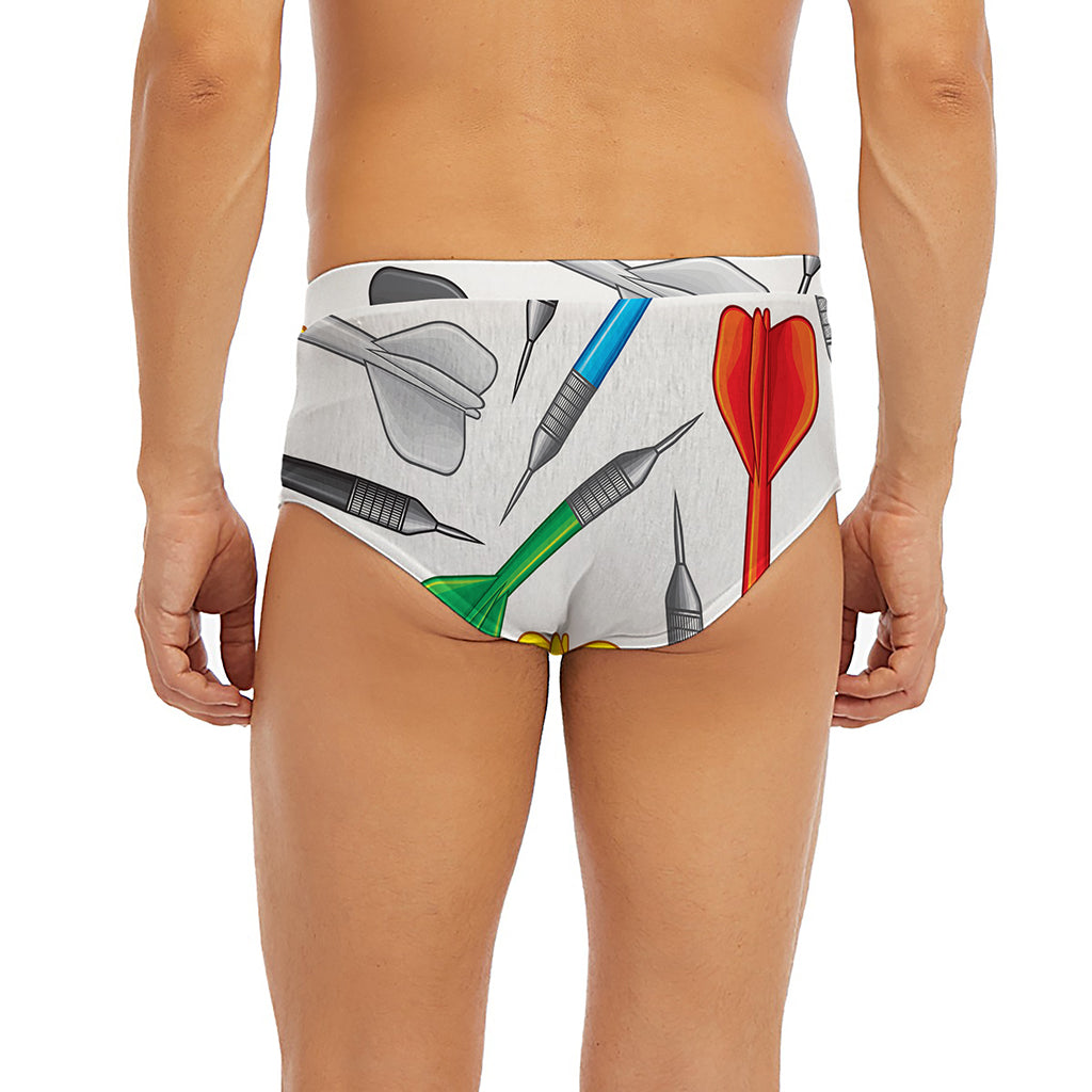 Colorful Darts Pattern Print Men's Briefs