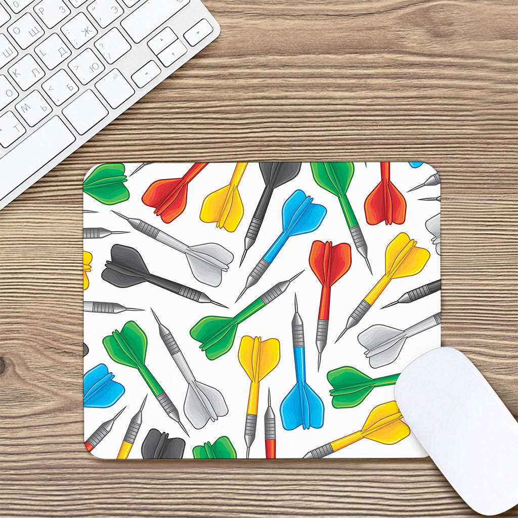 Colorful Darts Pattern Print Mouse Pad