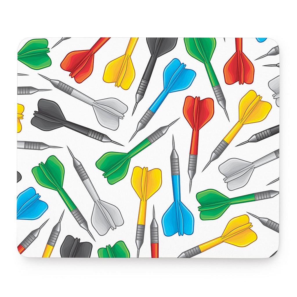 Colorful Darts Pattern Print Mouse Pad