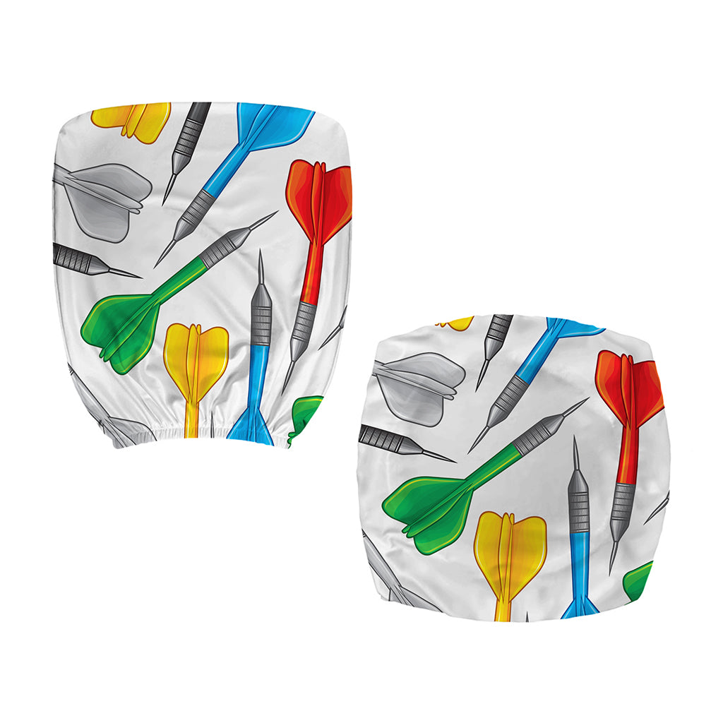 Colorful Darts Pattern Print Office Chair Cover