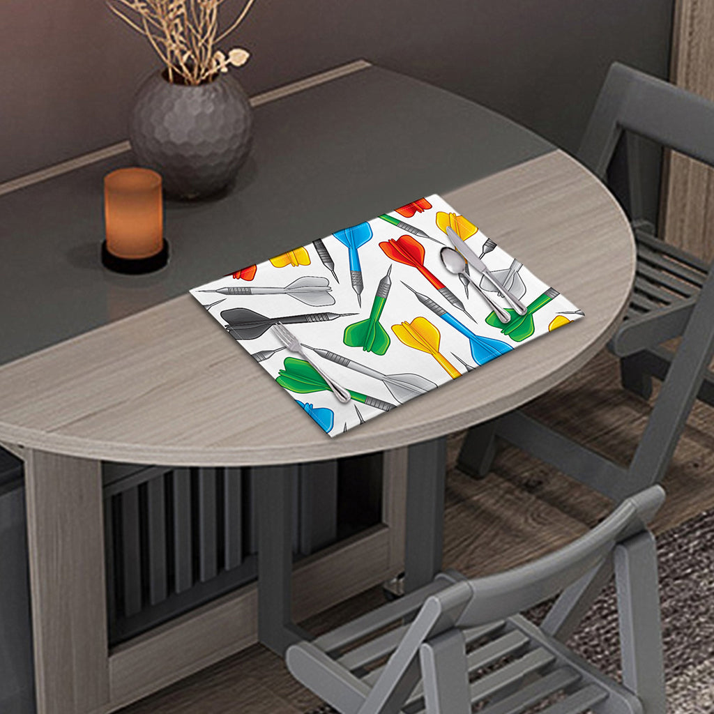 Colorful Darts Pattern Print Placemat