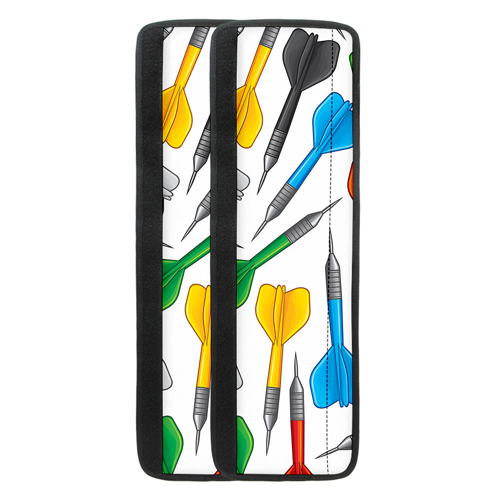 Colorful Darts Pattern Print Refrigerator Handle Covers