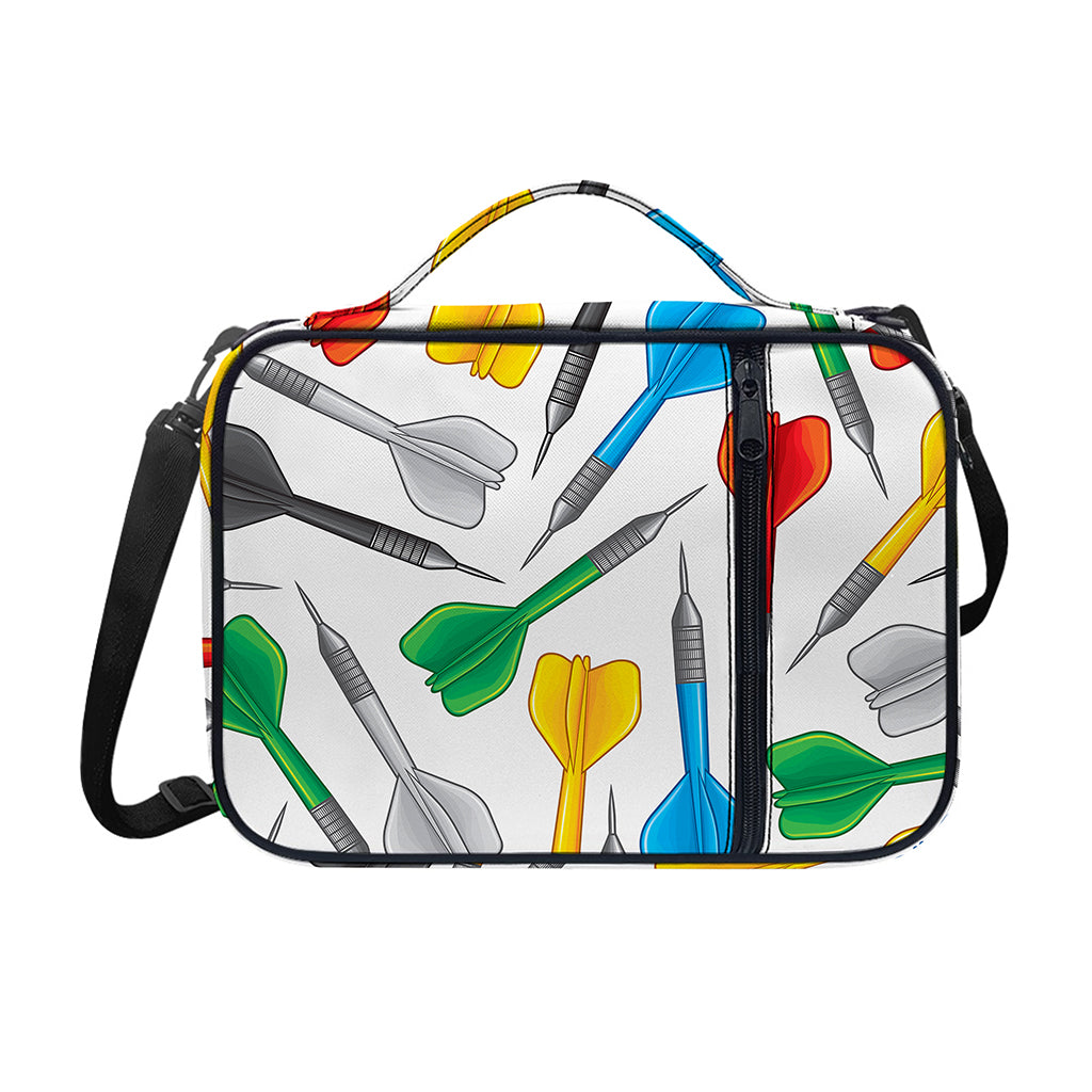 Colorful Darts Pattern Print Shoulder Strap Bible Bag