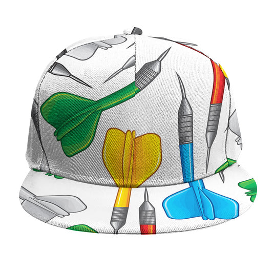 Colorful Darts Pattern Print Snapback Cap