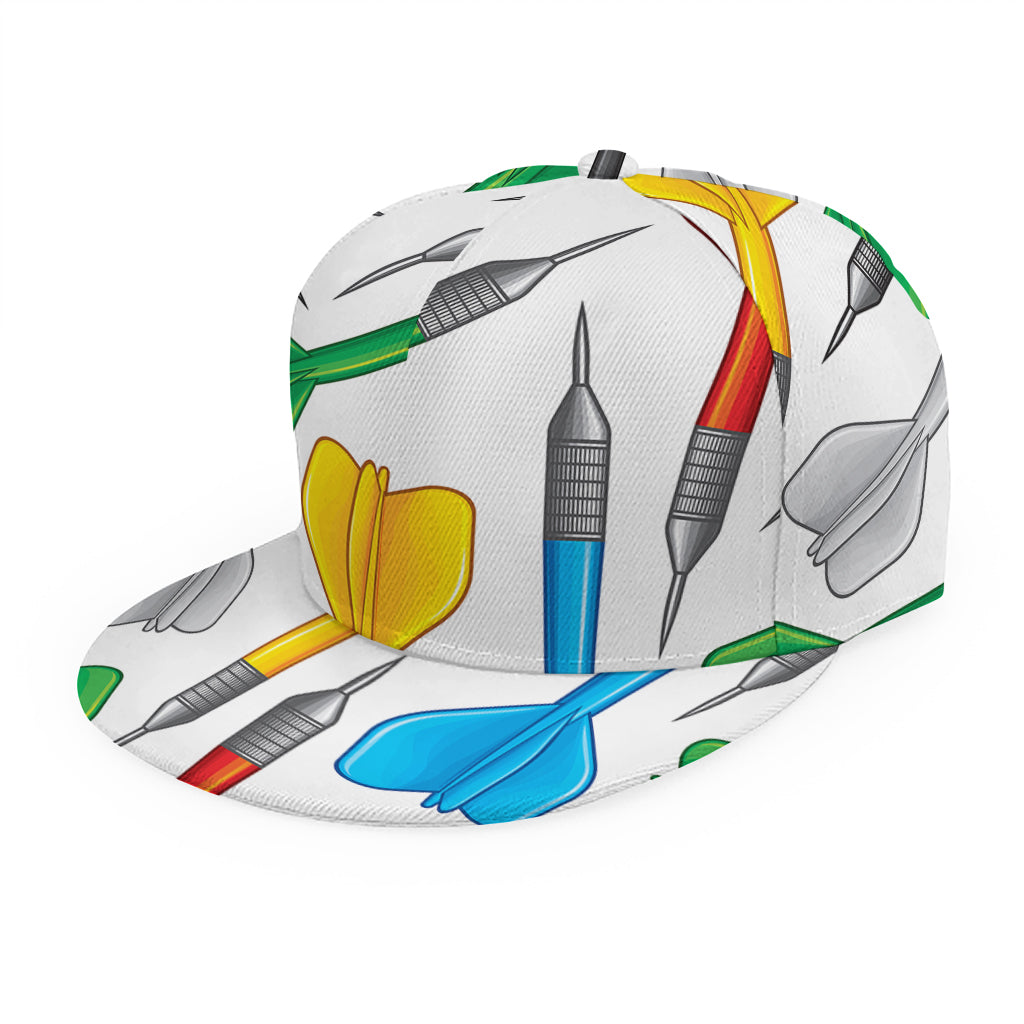 Colorful Darts Pattern Print Snapback Cap