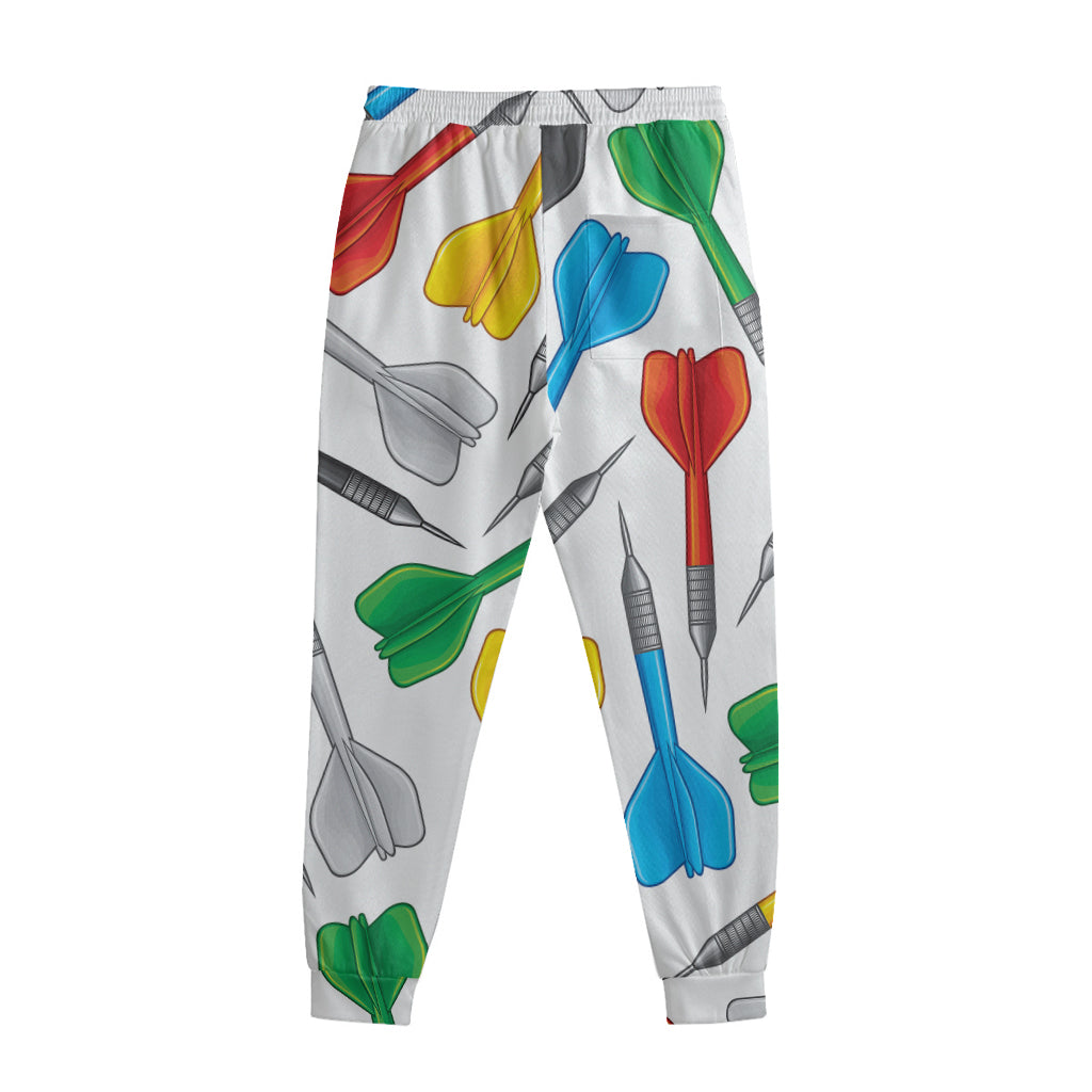 Colorful Darts Pattern Print Sweatpants