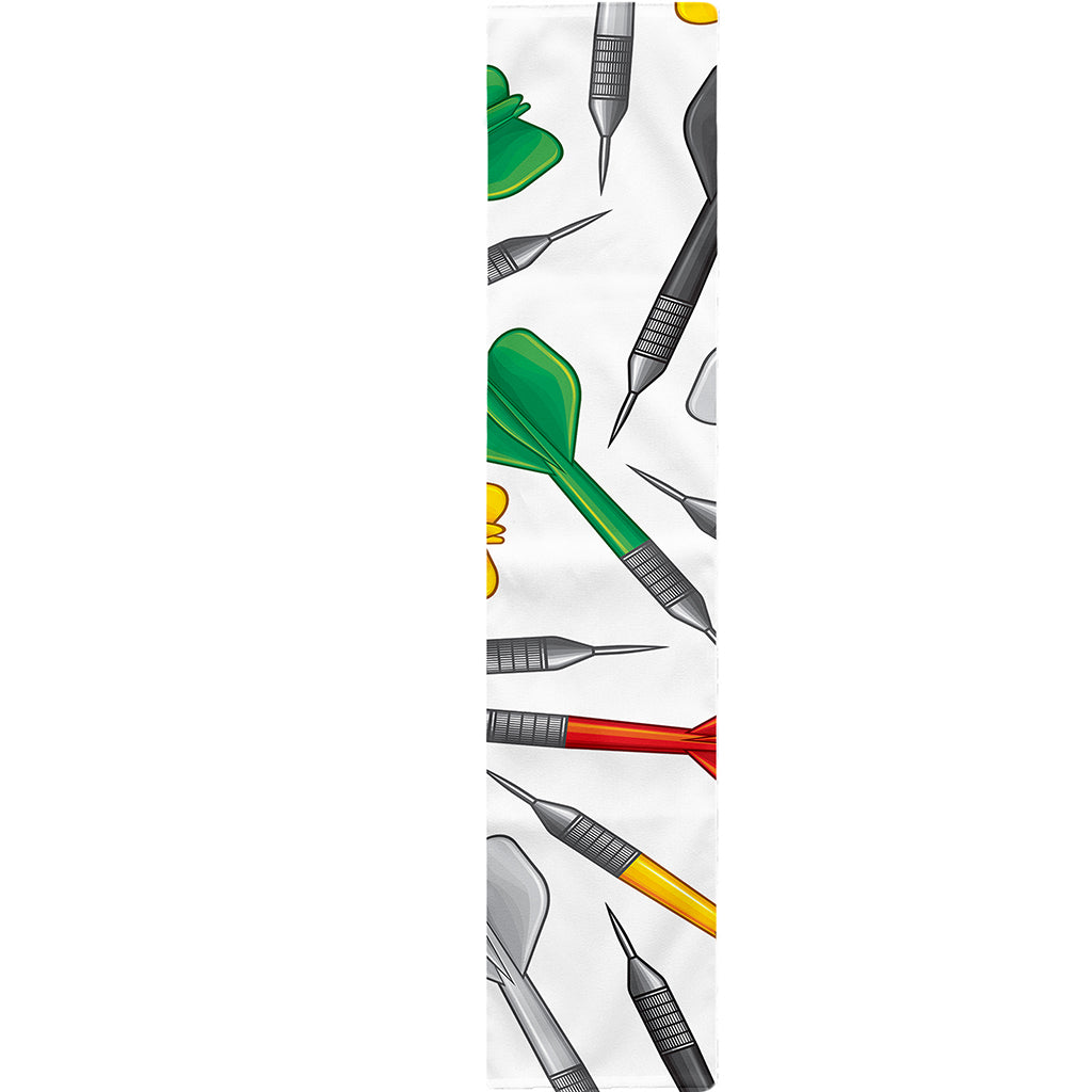 Colorful Darts Pattern Print Table Runner