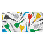 Colorful Darts Pattern Print Towel