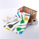 Colorful Darts Pattern Print Towel