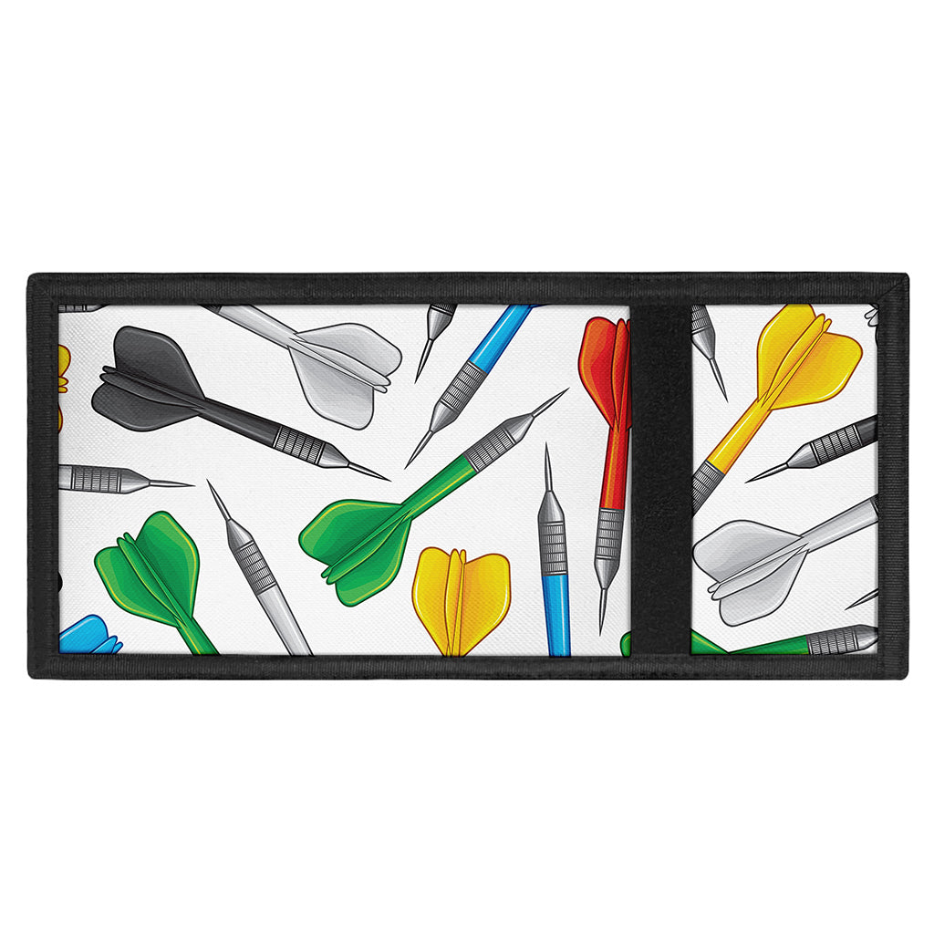 Colorful Darts Pattern Print Trifold Wallet