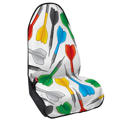 Colorful Darts Pattern Print Waterproof Car Seat Cover