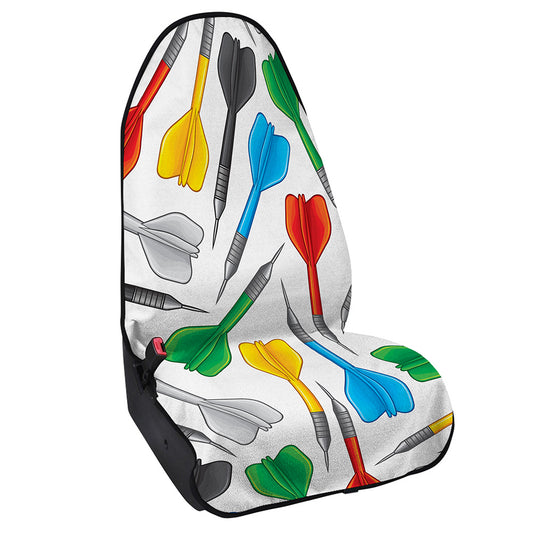 Colorful Darts Pattern Print Waterproof Car Seat Cover