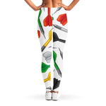 Colorful Darts Pattern Print Women's Leggings