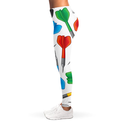 Colorful Darts Pattern Print Women's Leggings
