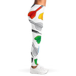 Colorful Darts Pattern Print Women's Leggings
