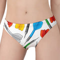 Colorful Darts Pattern Print Women's Panties