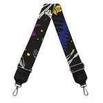 Colorful Dinosaur Fossil Pattern Print Bag Strap