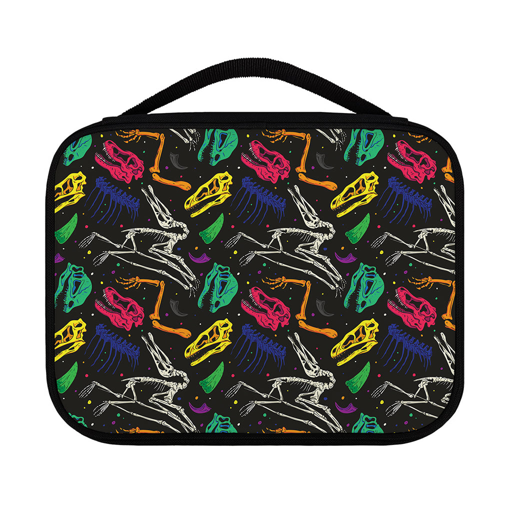 Colorful Dinosaur Fossil Pattern Print Classic Bible Case