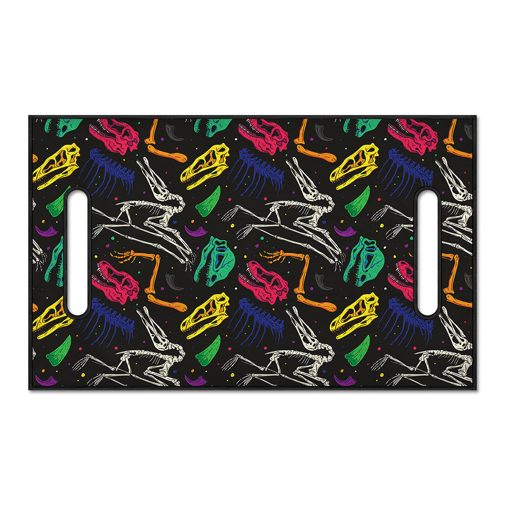 Colorful Dinosaur Fossil Pattern Print Golf Cart Seat Cover