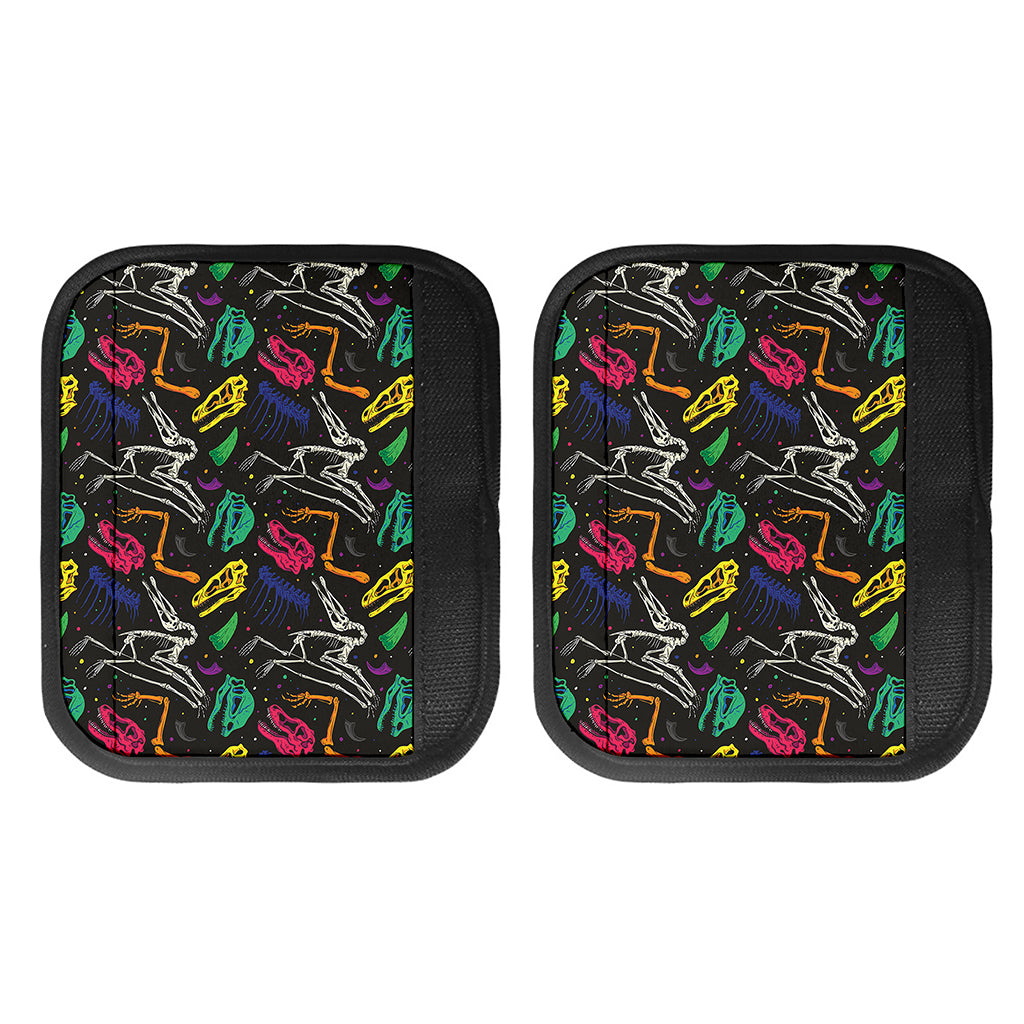 Colorful Dinosaur Fossil Pattern Print Handle Covers