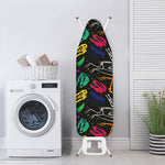 Colorful Dinosaur Fossil Pattern Print Ironing Board Cover