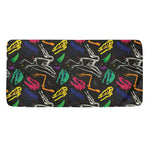 Colorful Dinosaur Fossil Pattern Print Towel