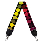 Colorful Disco Lights Pattern Print Bag Strap