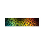 Colorful Disco Lights Pattern Print Bed Runner