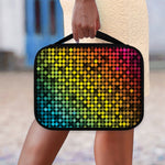 Colorful Disco Lights Pattern Print Classic Bible Case