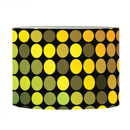 Colorful Disco Lights Pattern Print Drum Lamp Shade