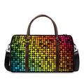 Colorful Disco Lights Pattern Print Duffel Bag