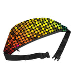 Colorful Disco Lights Pattern Print Fanny Pack