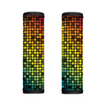 Colorful Disco Lights Pattern Print Handle Covers