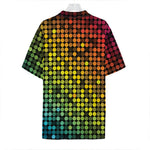 Colorful Disco Lights Pattern Print Hawaiian Shirt