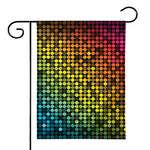Colorful Disco Lights Pattern Print House Flag