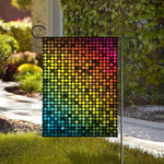 Colorful Disco Lights Pattern Print House Flag