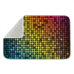 Colorful Disco Lights Pattern Print Indoor Door Mat