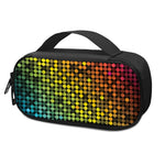 Colorful Disco Lights Pattern Print Insulin Cooler Travel Case