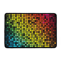 Colorful Disco Lights Pattern Print Kitchen Mat