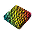 Colorful Disco Lights Pattern Print Outdoor Seat Cushion Cover
