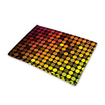 Colorful Disco Lights Pattern Print Pet Cooling Mat Cover