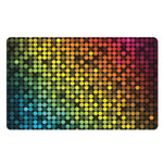 Colorful Disco Lights Pattern Print Polyester Doormat