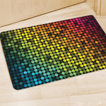Colorful Disco Lights Pattern Print Polyester Doormat