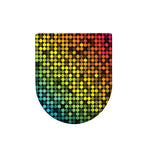 Colorful Disco Lights Pattern Print Toilet Lid Cover